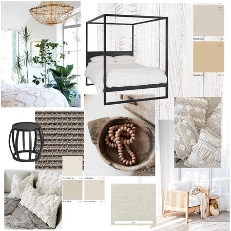 Coastal Boho Dark Interior Design Mood Board by Linda TAFE on Style Sourcebook