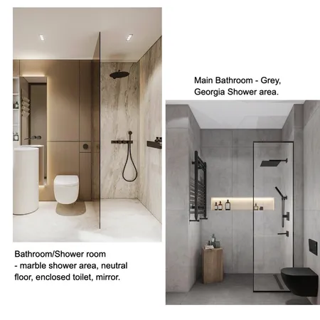 Shower room Interior Design Mood Board by Margo Midwinter on Style Sourcebook