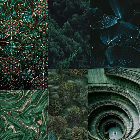 Emerald Colour Inspiration Interior Design Mood Board by MichelleDavies on Style Sourcebook