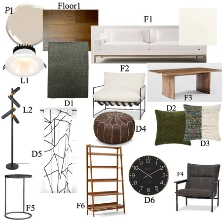 Living room Interior Design Mood Board by katederz on Style Sourcebook