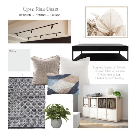 Module 10_Sample Board Interior Design Mood Board by CTdigital on Style Sourcebook