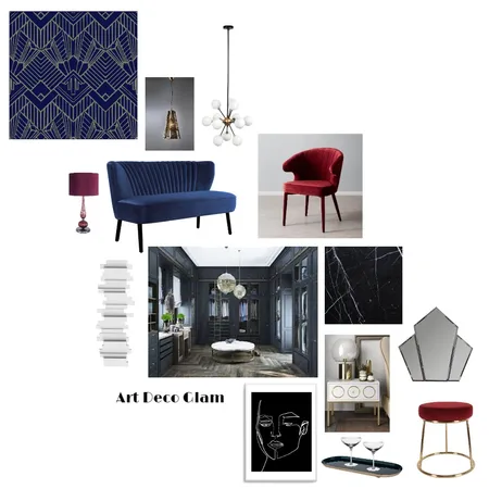 Art Deco Interior Design Mood Board by BreeSutherland on Style Sourcebook