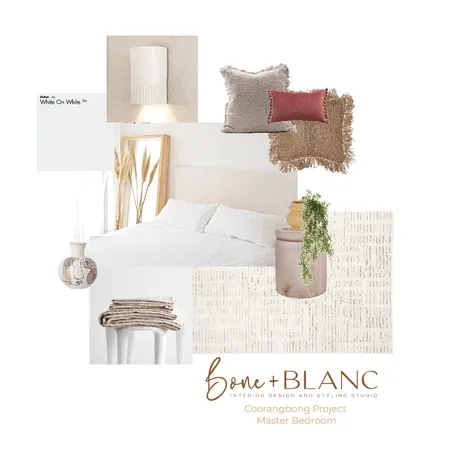 Coorangbong Master Bedroom Interior Design Mood Board by bone + blanc interior design studio on Style Sourcebook