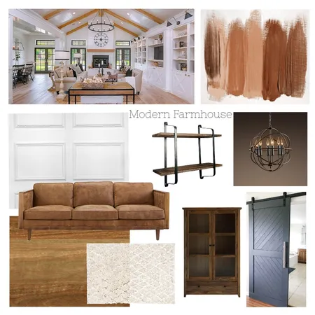 Modern Farmhouse Interior Design Mood Board by BreeSutherland on Style Sourcebook