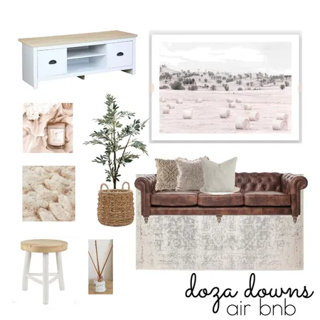 Doza Downs AIR BNB Interior Design Mood Board by Dominelli Design on Style Sourcebook