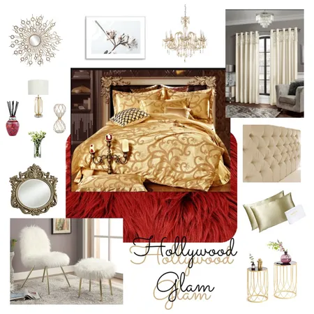 HOLLYWOOD GLAM Interior Design Mood Board by pamvrl on Style Sourcebook