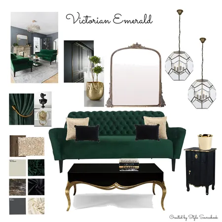Victorian Emerald Interior Design Mood Board by Blasko Interiors on Style Sourcebook
