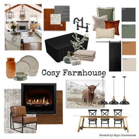 Modern Farmhouse Interior Design Mood Board by Blasko Interiors on Style Sourcebook