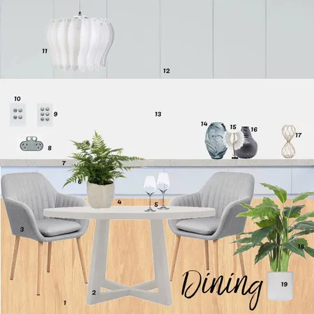 Kalamaras Dining Interior Design Mood Board by CarolineB on Style Sourcebook