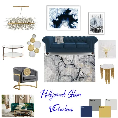 VP Milani 1 Interior Design Mood Board by Valeria P Milani on Style Sourcebook