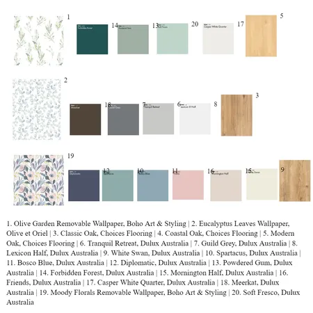 Paint Module 6 Interior Design Mood Board by BBStyle on Style Sourcebook