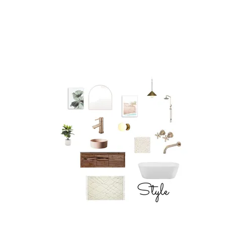 Bathroom Boho Interior Design Mood Board by Ta_interiors on Style Sourcebook