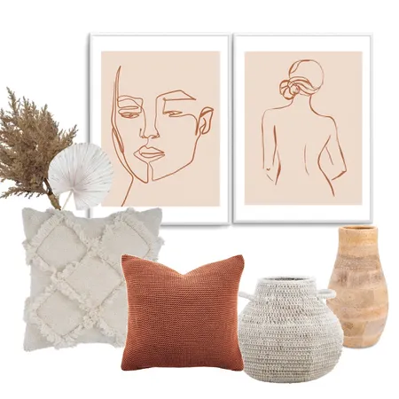 Clay tones Interior Design Mood Board by lol on Style Sourcebook