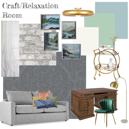 Craft Room Interior Design Mood Board by KseniaBaykalova on Style Sourcebook