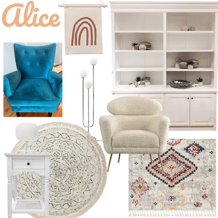 Alice Bedroom Interior Design Mood Board by Tarnby Design on Style Sourcebook