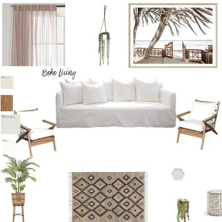 Boho Interior Design Mood Board by MUNZ on Style Sourcebook