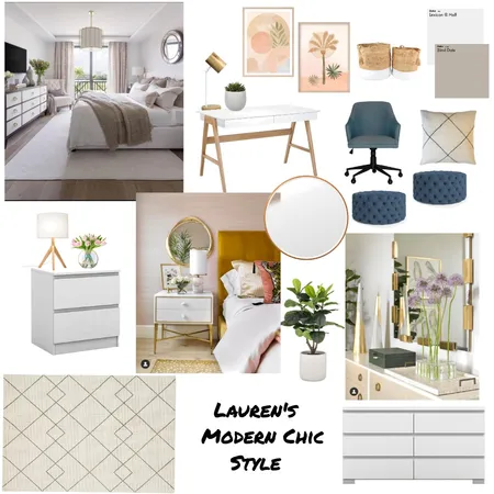 Modern Chic Style Interior Design Mood Board by Cynthia M- on Style Sourcebook