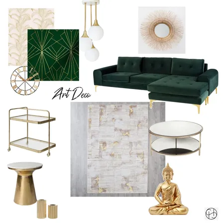 art deco Interior Design Mood Board by pratheeksha on Style Sourcebook