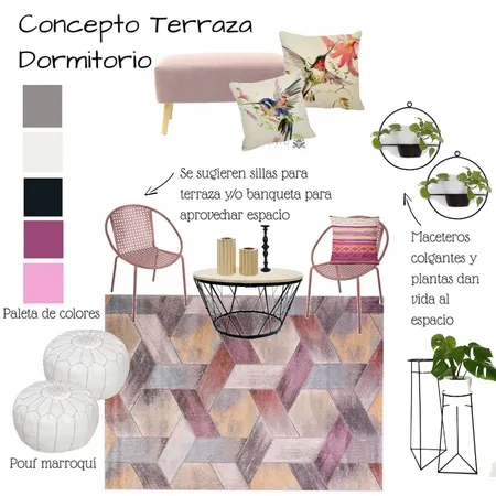 terraza de dormitorio Interior Design Mood Board by caropieper on Style Sourcebook