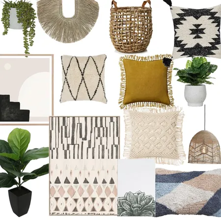 בוהו Interior Design Mood Board by moranjip on Style Sourcebook