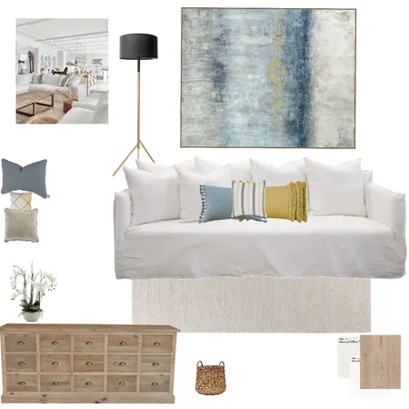 hamptons Interior Design Mood Board by RebeccaWest on Style Sourcebook