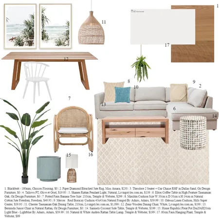 Coastal Mood Board Interior Design Mood Board by taylahdafter on Style Sourcebook