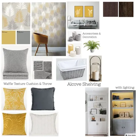 Grans Living Room Interior Design Mood Board by Sophie Oliver on Style Sourcebook