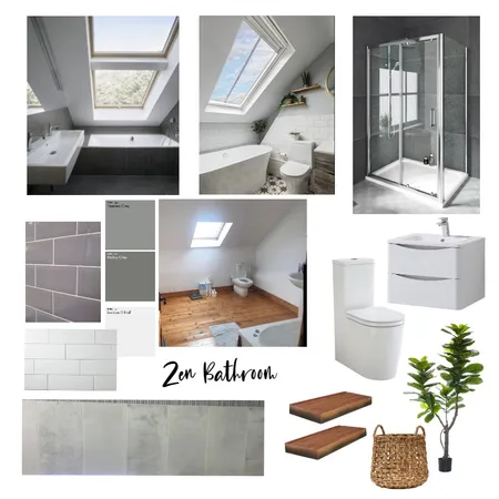 Zen Bathroom Interior Design Mood Board by Mariana Bueno on Style Sourcebook