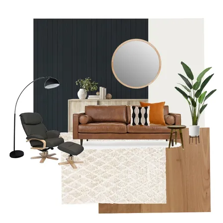 Dark living room Interior Design Mood Board by Sophie Lock on Style Sourcebook