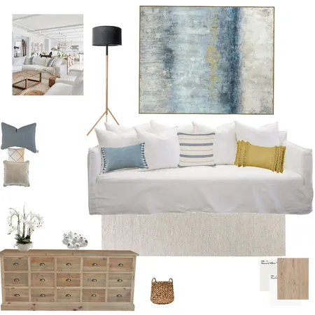 hamptons Interior Design Mood Board by RebeccaWest on Style Sourcebook