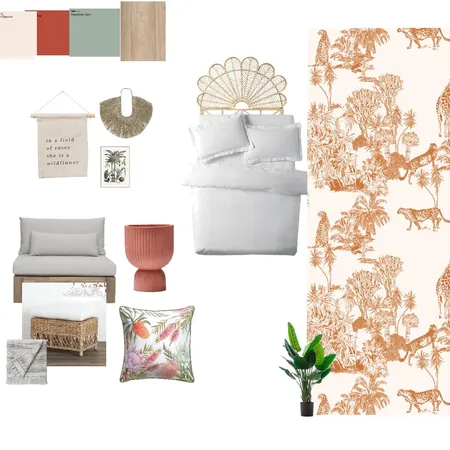 مود بورد غرفه نوم فندقيه Interior Design Mood Board by rania alharbi on Style Sourcebook