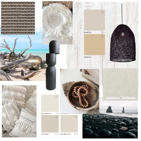 bohemian black Interior Design Mood Board by Linda TAFE on Style Sourcebook