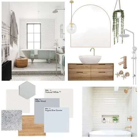 Small Bathroom Remodel Interior Design Mood Board by toutest_claire on Style Sourcebook