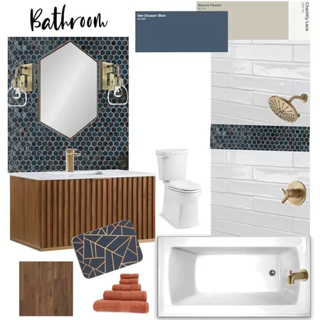 HR2021 Bathroom Interior Design Mood Board by TamaraK on Style Sourcebook