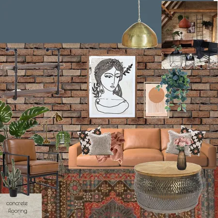 industrial space Interior Design Mood Board by OCairns on Style Sourcebook