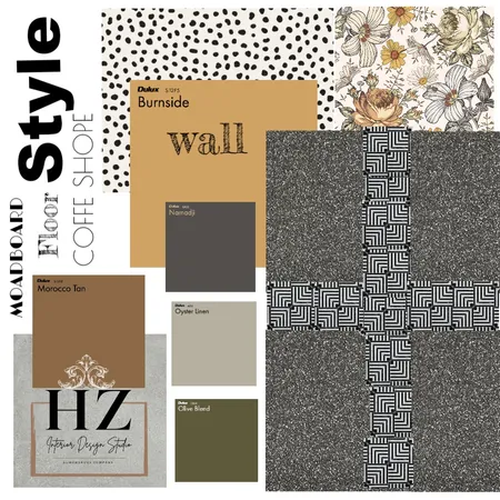 FLOOR WALL MOAD BOARD Interior Design Mood Board by Huda shaban on Style Sourcebook