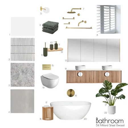 Bathroom Interior Design Mood Board by MDS on Style Sourcebook