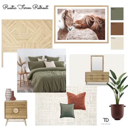 Rustic Farm Retreat Interior Design Mood Board by Tone Design on Style Sourcebook