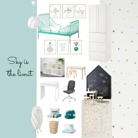 Georgiana's Kids Room Interior Design Mood Board by Designful.ro on Style Sourcebook