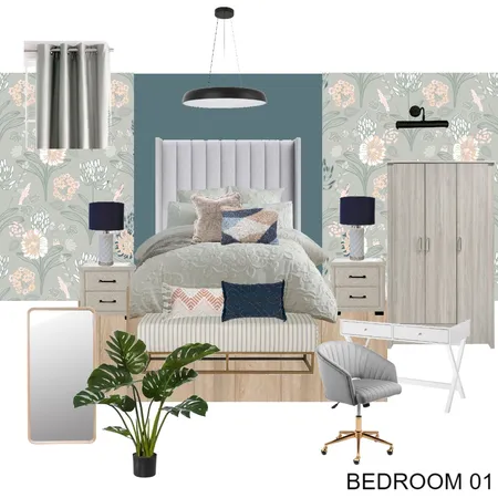 Bedroom 1 Interior Design Mood Board by adjsfk on Style Sourcebook