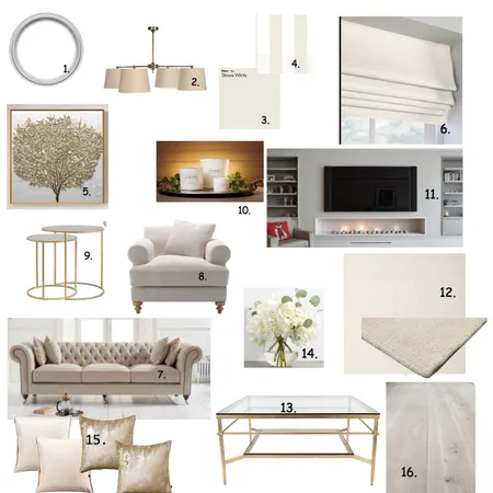 Living Room Interior Design Mood Board by Claire Hickey on Style Sourcebook