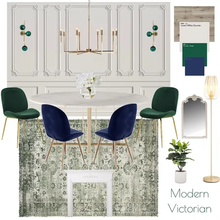 Modern Victorian Interior Design Mood Board by FionaCruickshank on Style Sourcebook