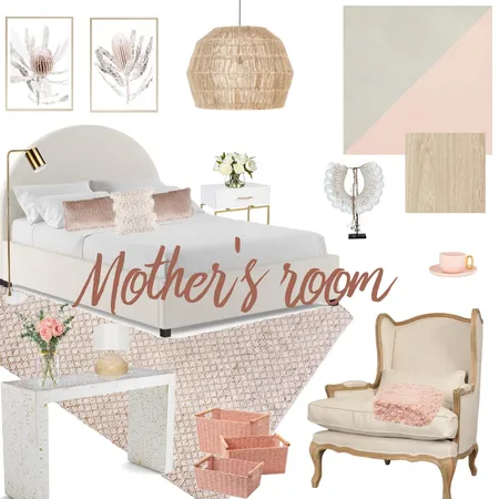 Mother's room Interior Design Mood Board by Stephanie Broeker Art Interior on Style Sourcebook