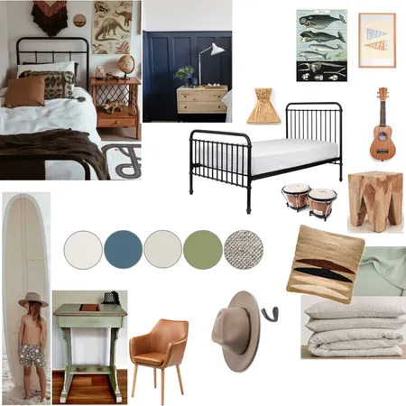 Boy's Bedroom Interior Design Mood Board by stephaniebaker on Style Sourcebook