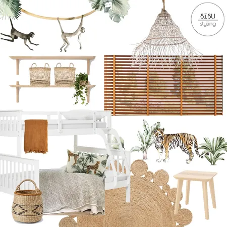 jungle boys room Interior Design Mood Board by Sisu Styling on Style Sourcebook