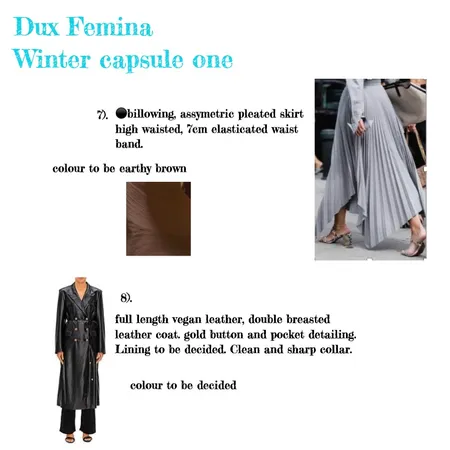 dux fémina winter capsule one Interior Design Mood Board by FionaGatto on Style Sourcebook