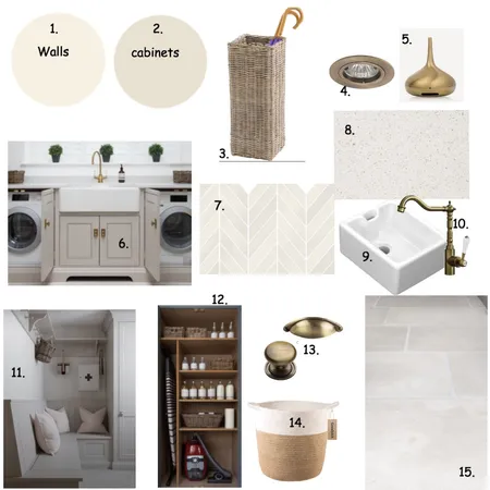 Utility / Mudroom Interior Design Mood Board by Claire Hickey on Style Sourcebook