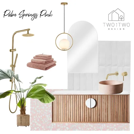 Palm Springs Bathroom Interior Design Mood Board by Two By Two Design on Style Sourcebook