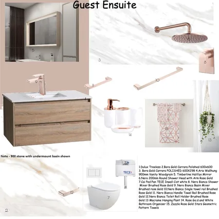 Guest ensuite Interior Design Mood Board by JanelleO on Style Sourcebook