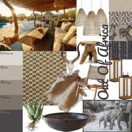 Out Of Africa Interior Design Mood Board by cpt@hfr.co.za on Style Sourcebook